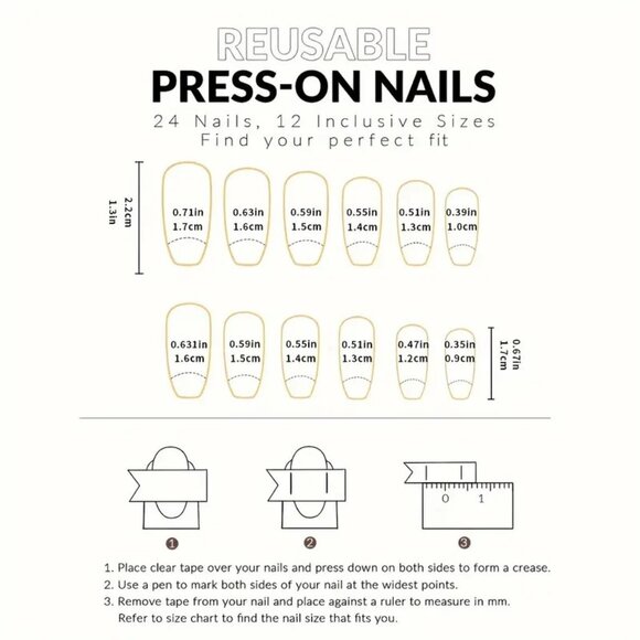 Nails Purple Cow Print Heart Press On 24 Fake Glam Trendy Reusable Leopard Fun - Picture 4 of 5